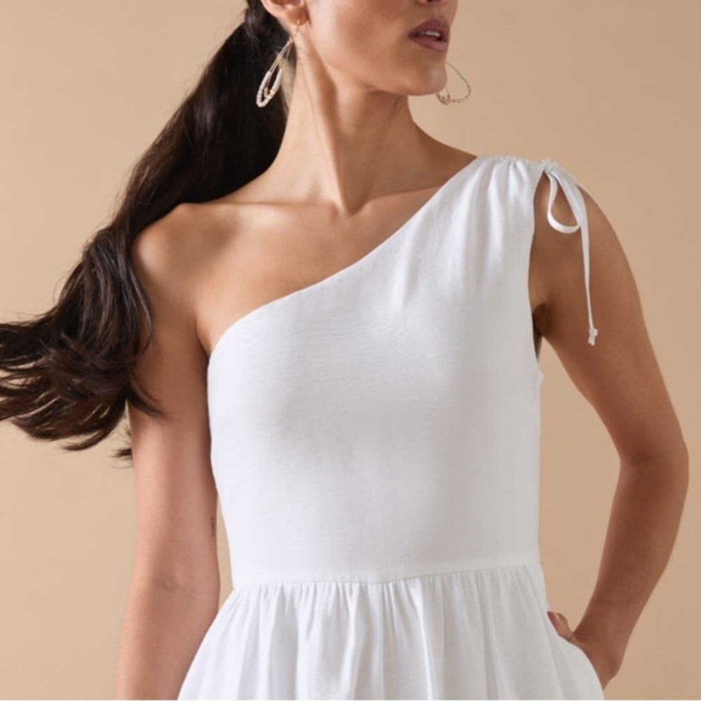 NWT Mi Ami for Francesca’s - Emilia One Tie Shoulder Strap Romper - Picture 5 of 5